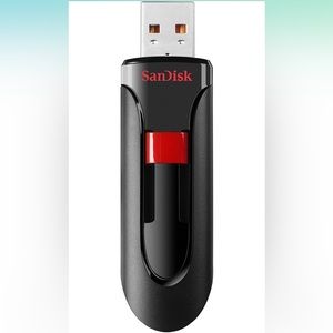 NWT SanDisk 32GB Cruzer Glide USB 2.0 Flash Drive, SDCZ60-032G-AFFP